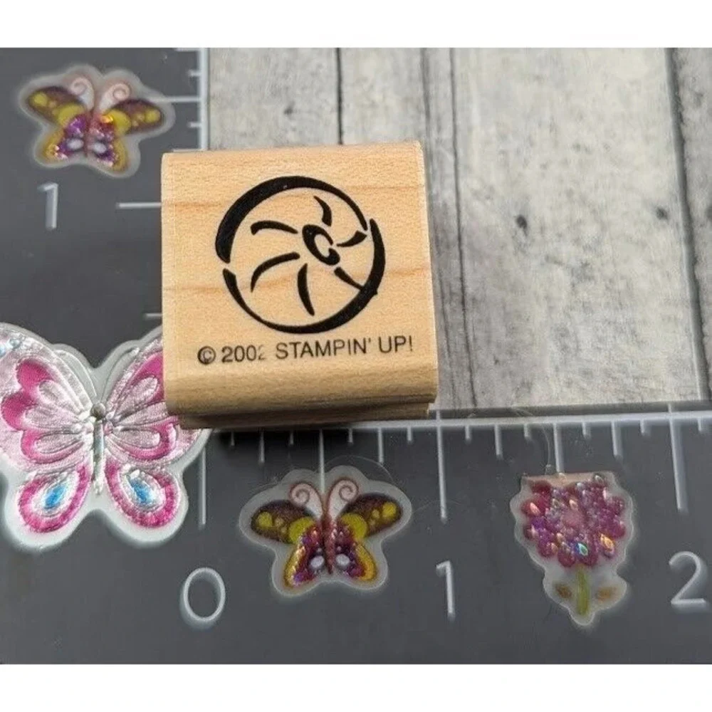 Stampin' Up! Beach Ball Sport 2002 Rubber Stamp Wood #A91